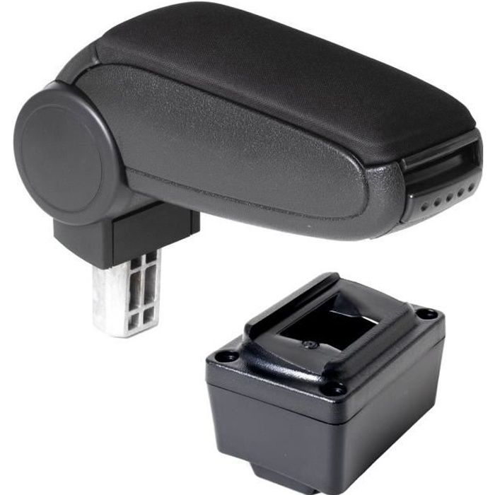 Cargoods Accoudoir central - avec compartiment de rangement - tissu noir - Audi A3 8L 1996-2003