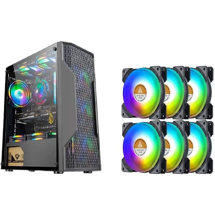 BOITIER PC PANNEAUX LATERAUX Boitier Aerocool MidTour ATX PC Gaming Computer Case Ameacutenagee Acrylique Panneau Lateacutera307