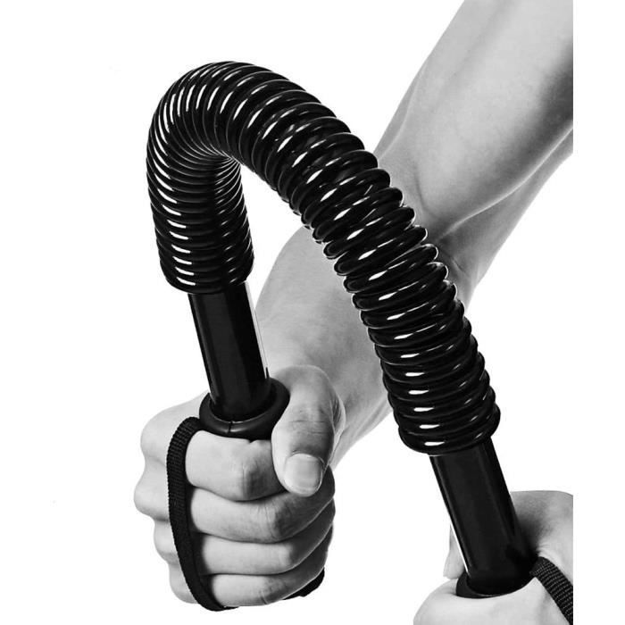 Power Professionnel Barre à Ressort pour la Musculation des pectoraux/épaules, 30 kg, Ressort Musculation, Appareils Bras