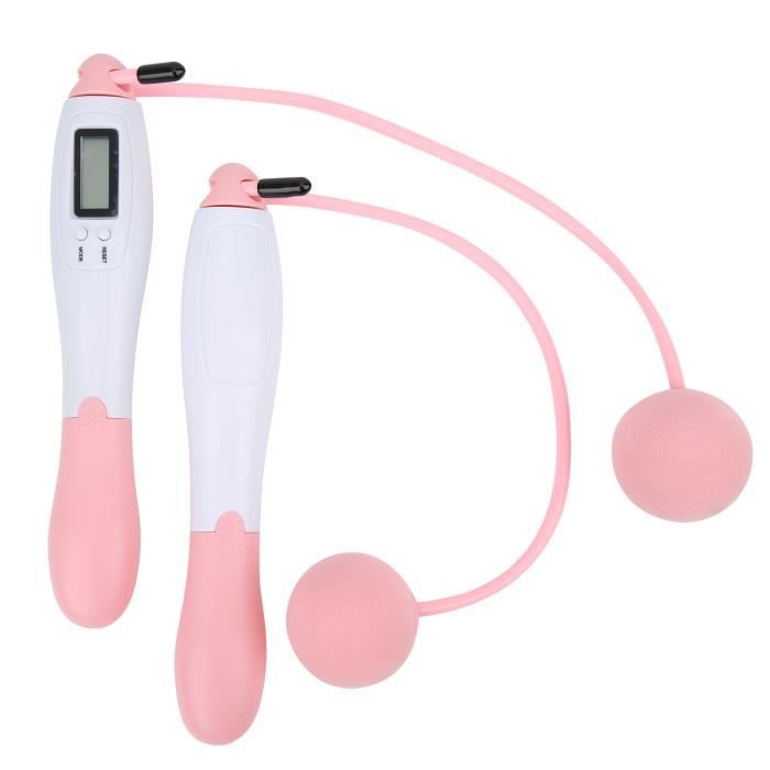 Jumprope unisexe, avec sac de rangement en ABS corde à sauter, sports de gymnastique légers pour adultes à la maison