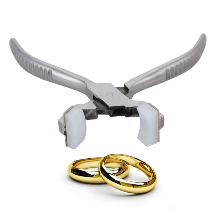 Outil de pince à anneaux, pliage de bracelet, ferme pour plier les anneaux outil de réparation de bijoux de bracelet