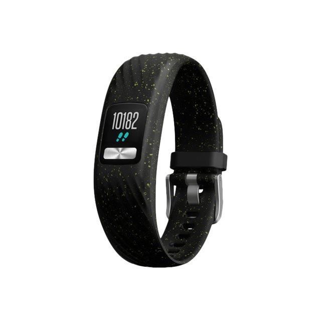 GARMIN Vivofit 4 Bracelet d'activité - Noir moucheté vert citron - Taille S/M