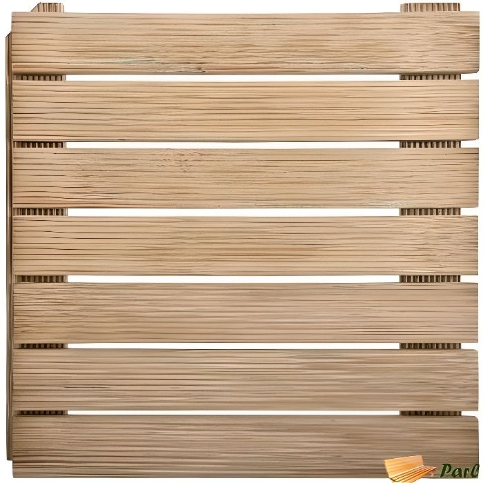 Dalle de terrasse en bois autobloquante 50