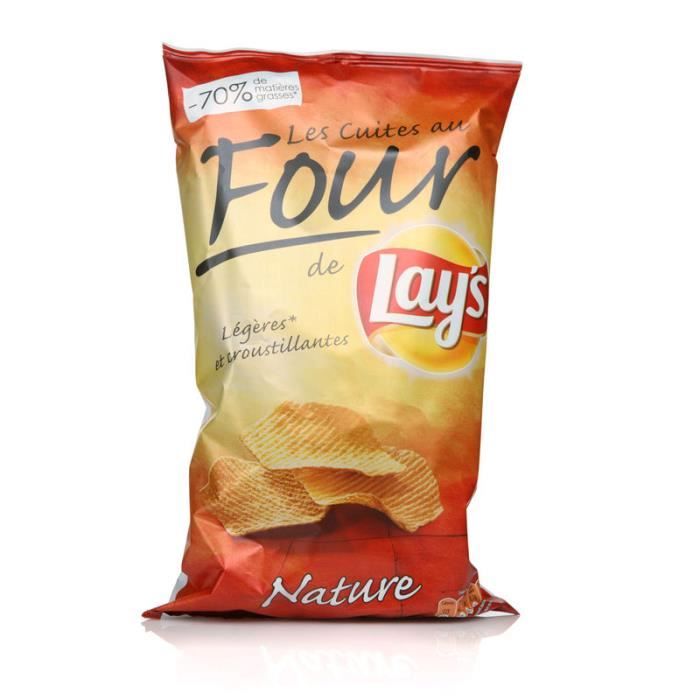 Chips cuites au four nature LAYS - 130 g