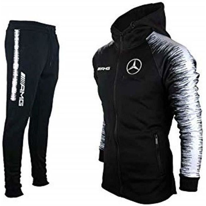 survetement mercedes amg jogging noir style nike