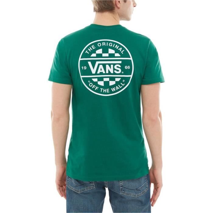 Tee shirt Vans Checker Co Evergreen