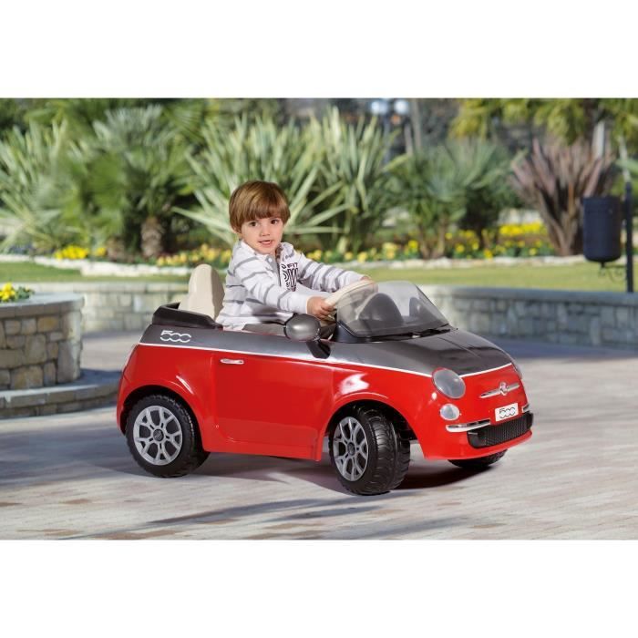 PEG PEREGO Voiture Electrique Enfant Fiat 500 Rouge 6 Volts
