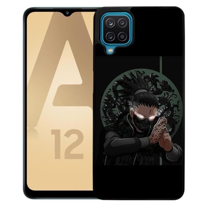 Coque pour Samsung Galaxy A12 5G - Shikamaru Pouvoir Naruto. Accessoire téléphone