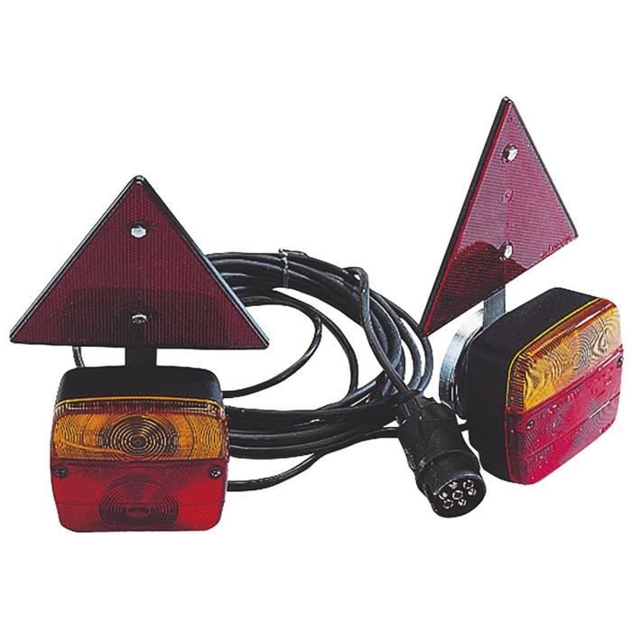 SPOTLIGHT Kit Magnétique Entre Feu + Triangles Réfléchissants - 4 m - Alim 7,5 m