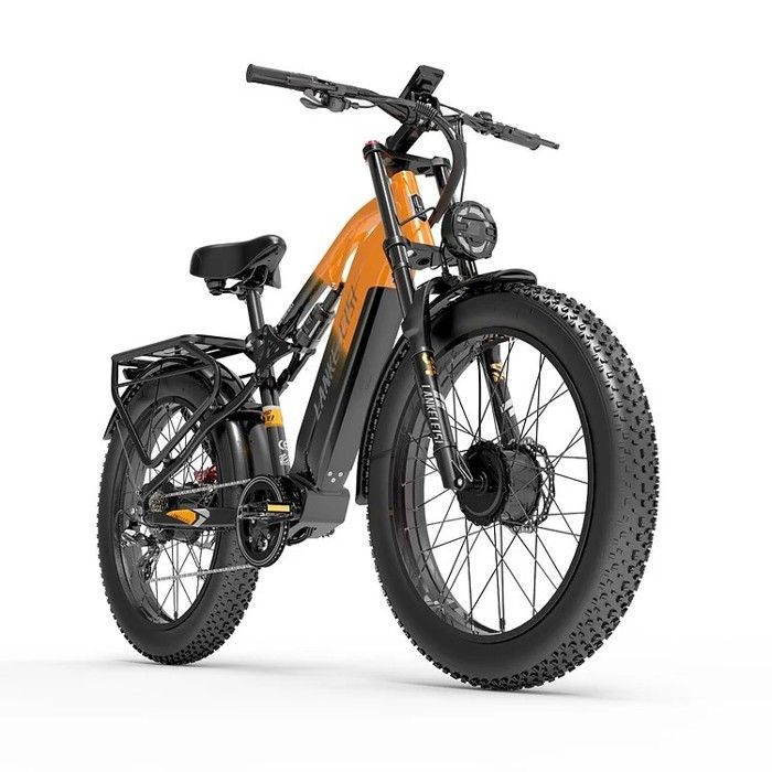 Vélo électrique Lankeleisi MG800 MAX Orange 2000W moteurs 20AH batterie 26\