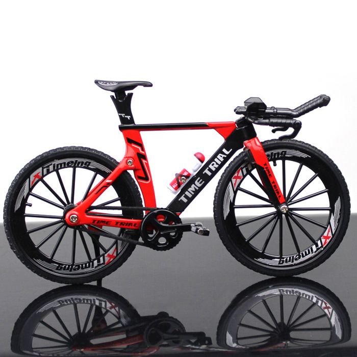 Mini Vélo Métal Décoratif TOYANDONA - Ornement Statue Vélo Doigt Vintage Pour Maison Et Bureau