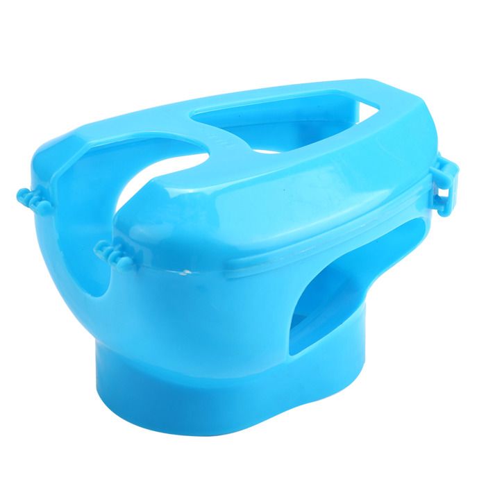 Meilleurs prix pour Détenteur de pigeon voyageur Support en plastique pour pigeons pour alimentation par injection, support fixe pour oiseaux (bleu)
