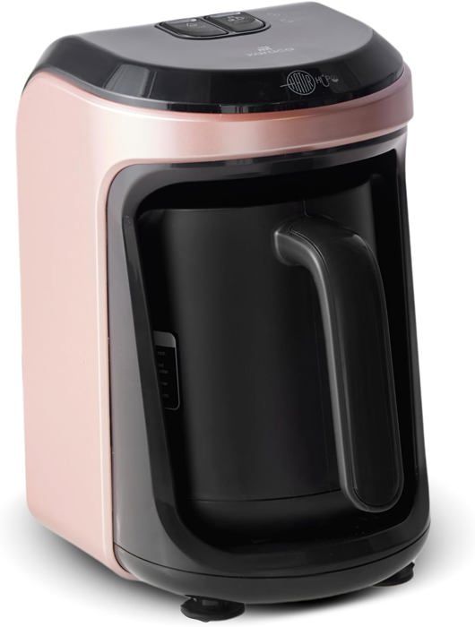 Machine à Café Turque Automatique 600W - 1 à 4 Tasses - Anti-débordement Et Sécurité Brûlure à Sec - 14