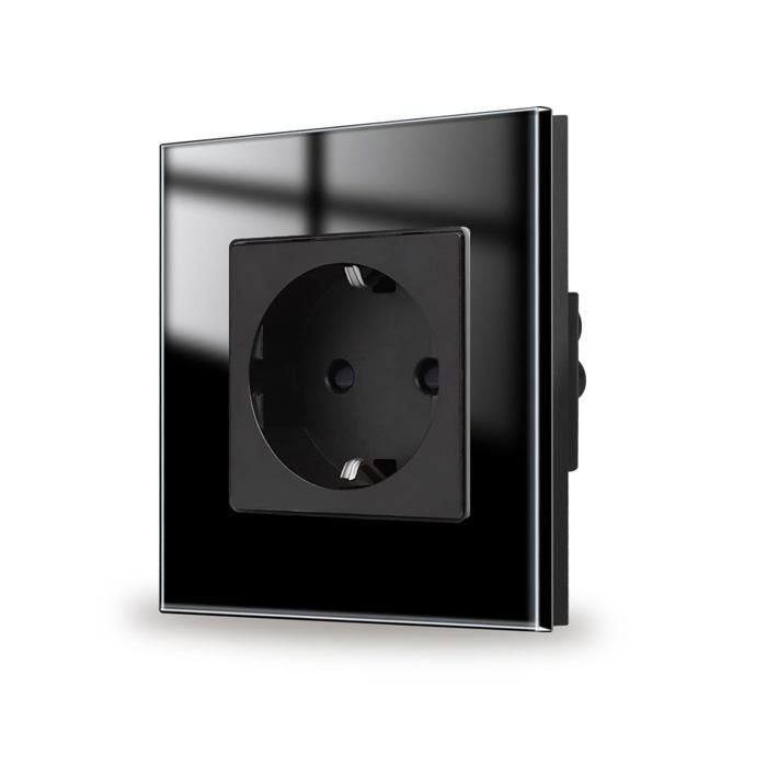 Prise Encastrée Avec Couvercle étanche - 16A, 250V, 86x86 Mm