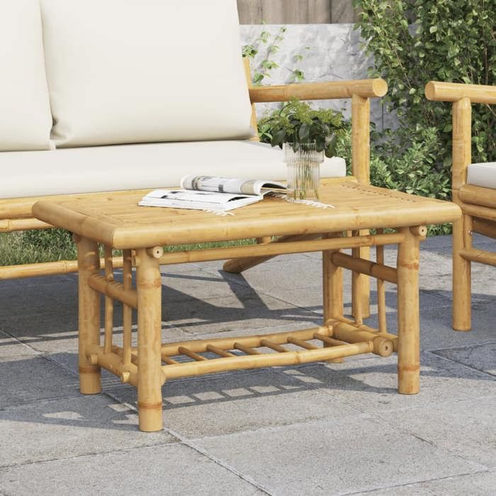 vidaXL Table basse 70x45x36 cm bambou 368045