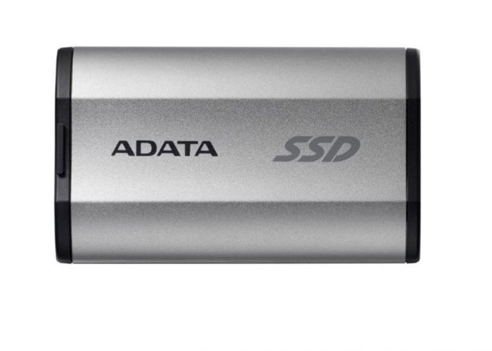 Disque dur externe – ADATA – SD810 – 500 Go – USB Typ-C – 2000 MB/s – Gris – Argenté