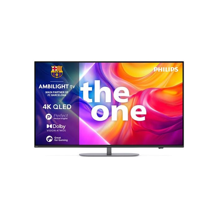 TV QLED Philips The One 55PUS9050 139 cm 4K UHD Ambilight 2025 métal - vue 7