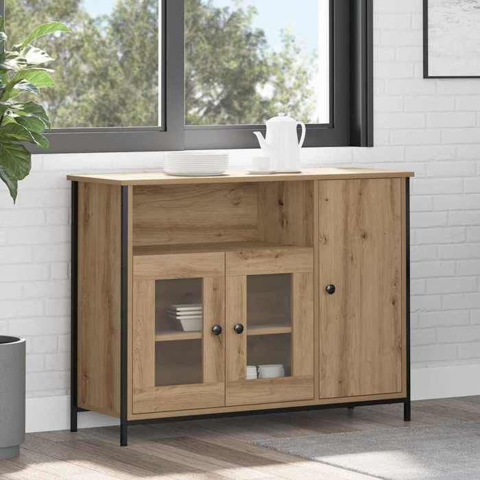 vidaXL Buffet Chêne artisanal 100 x 35 x 75 cm 869092