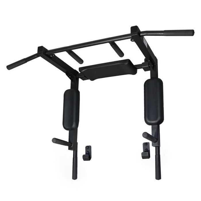 Barre de traction et barres de dips BenchK D8 – acier revêtu 2in1 réglable capacité 150 kg