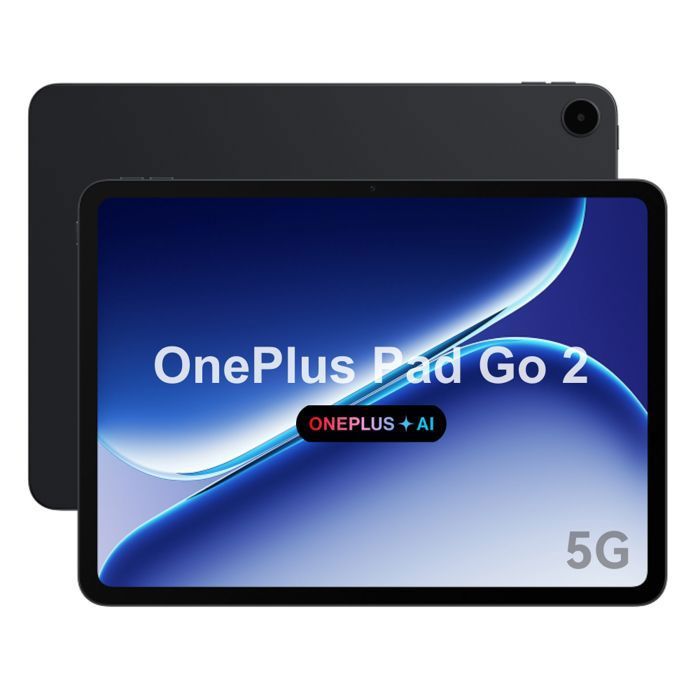 Tablette Tactile OnePlus Pad Go 2 – 8Go RAM 256Go – 5G – 121 pouces 28K 120Hz – Android 16 OxygenOS 16