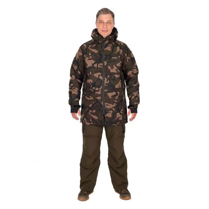 Veste à capuche Fox Sherpa-Tec 3 4 - camo