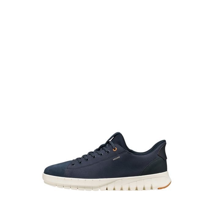 Geox Baskets homme Flextride Plus Geox Ref 67878 C4002 Bleu