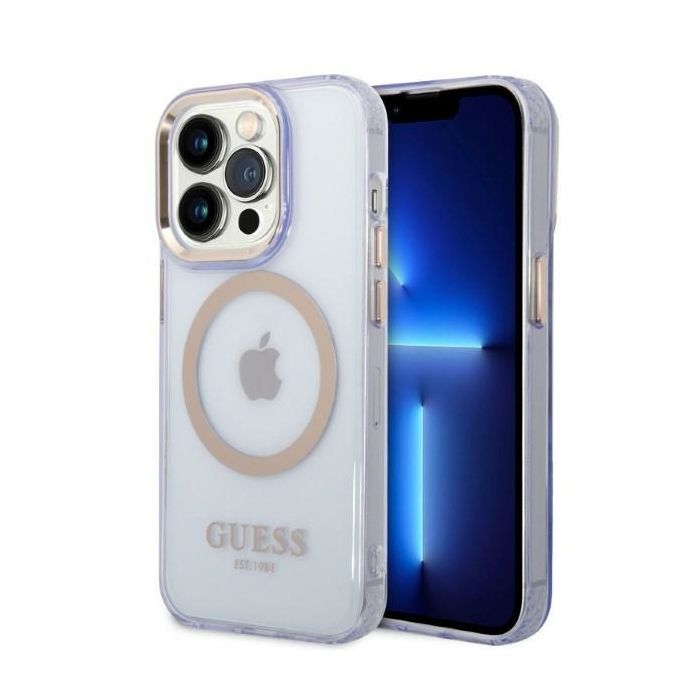 iPhone 14 Pro Coque Guess Translucide - vue 2