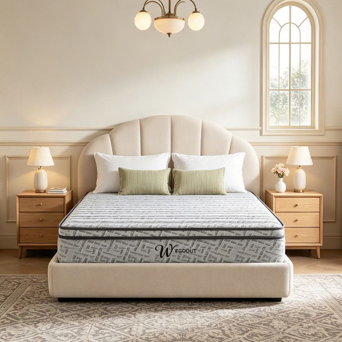 Matelas 140x200 cm Mousse à Mémoire de Forme Épais 28 cm Soutien Parfait Ergonomique Soulage Les Tensions Dorsales