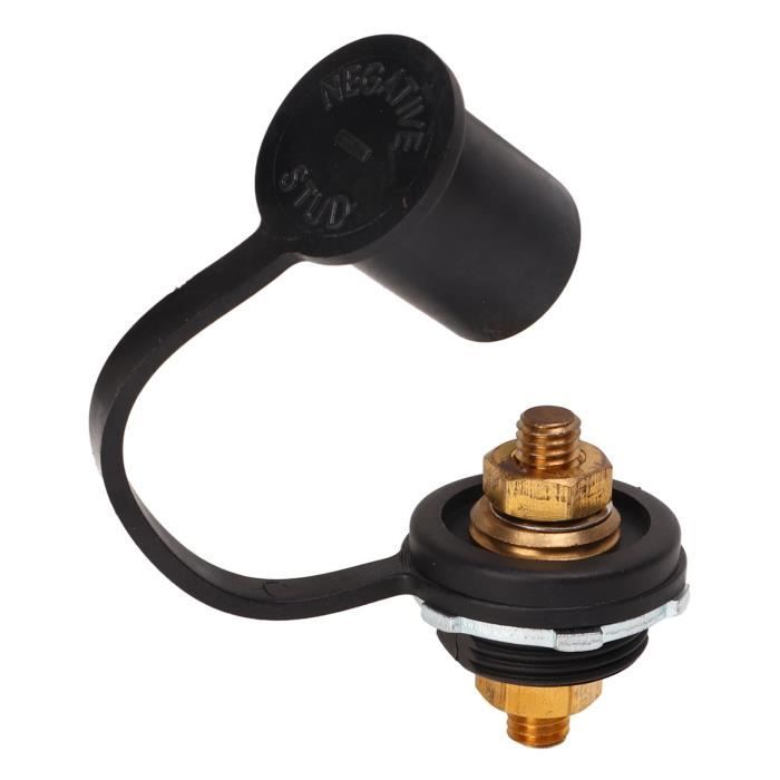 Bornes De Batterie Universelles M8 En Laiton - 2 Pièces - Haute Conductivité - Pour Voiture