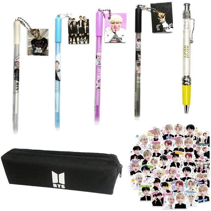 Kpop Lot De 50 Autocollants BTS Pour Ordinateur Portable (50 Pièces