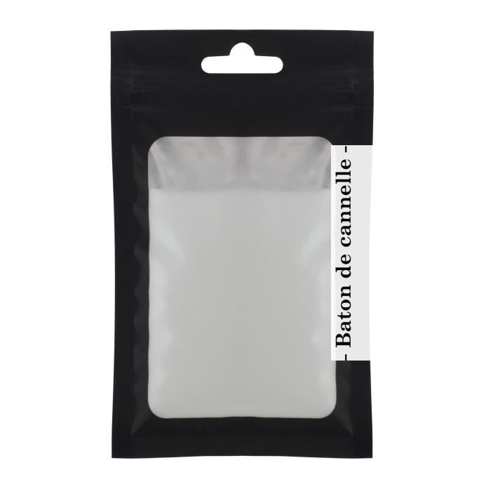 Désodorisant pourdre parfumée pour aspirateur - Parfum Bâton de Cannelle - Sachet de 45 grammes