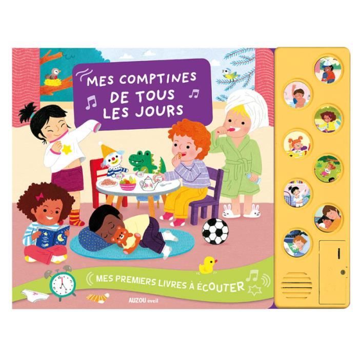 Livre - Auzou - Mes comptines de tous les jours - 8 airs revisités ...