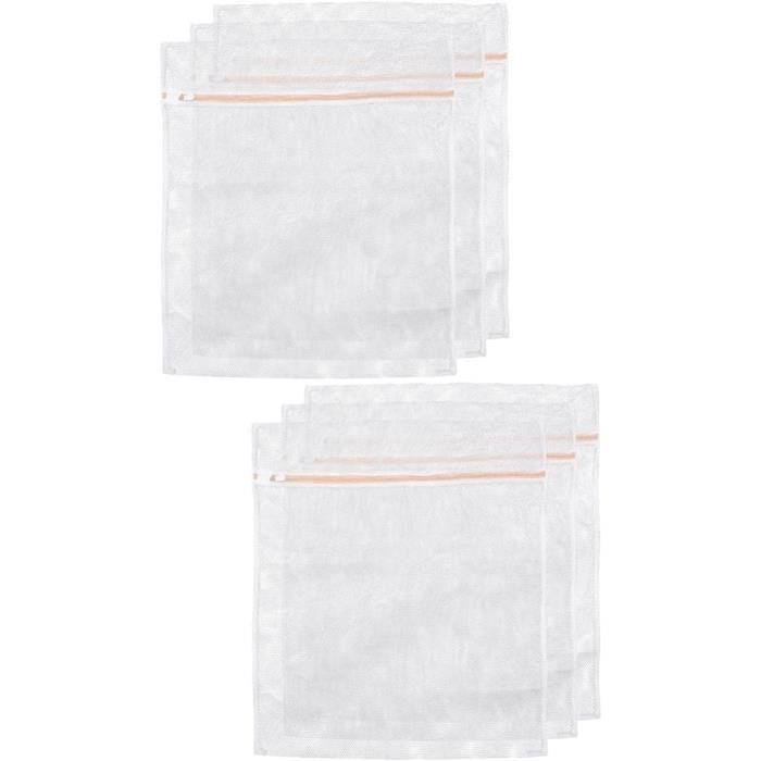 2 Sacs De Lavage En Maille - Protection Linge Délicat Machine à Laver - Pour Sous-vêtements, Vêtements, Rideaux