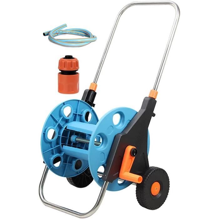 Enrouleur tuyaux arrosage promo 50m
