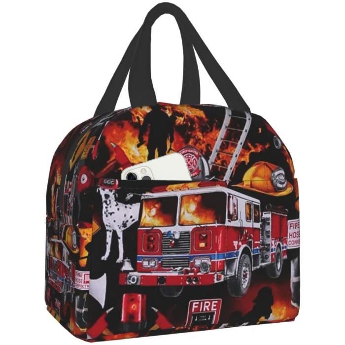 Sac à Déjeuner Isotherme Avec Paysage Africain Avec Rivière Du Nil Et