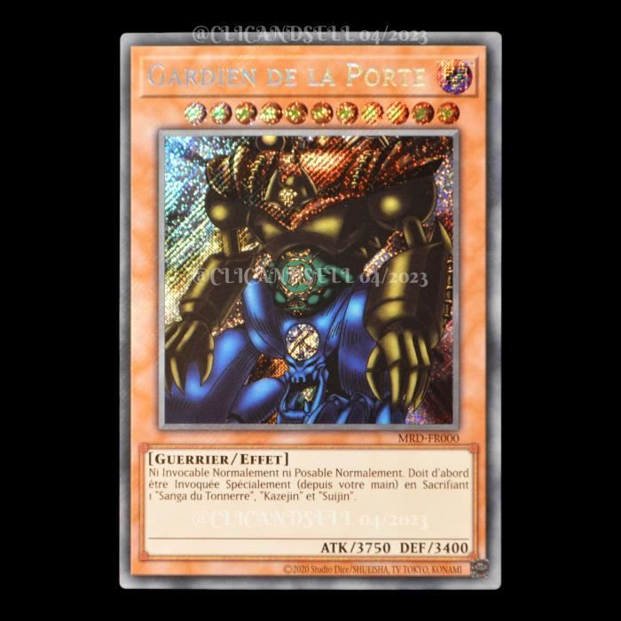 Carte YUGIOH MRDFR000 Gardien de la Porte Cdiscount Jeux Jouets