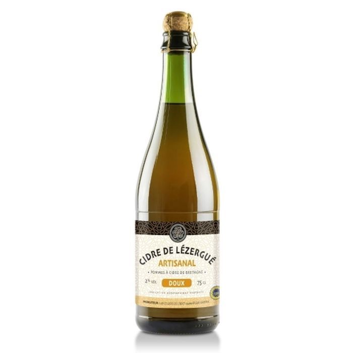 Les Celliers de l'Odet - Cidre de Lézergué artisanal doux - Bouteille ...