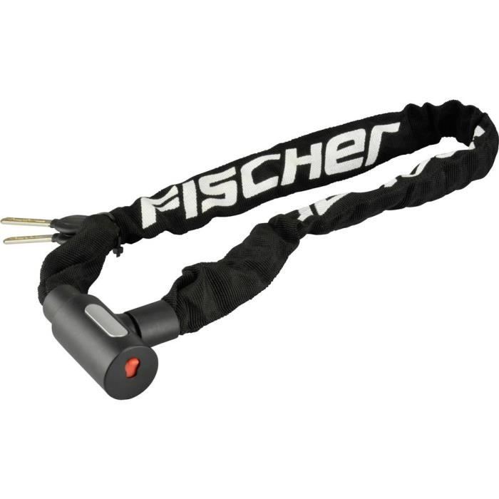 Fischer Pêcheurs Chaîne antivol Diamètre 5mm, noir, 90, - 85898