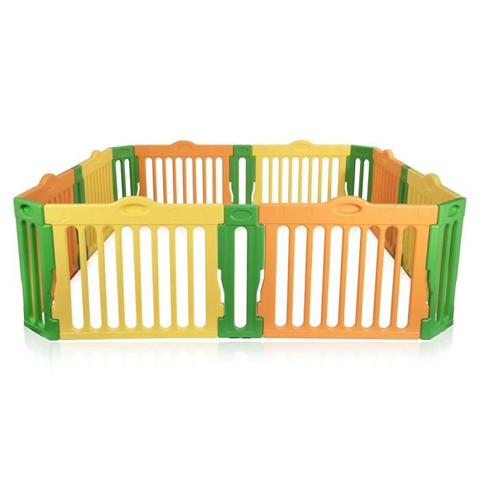 Baby Vivo Grand Parc Bebe Barriere Securite Extensible Quadrangulaire Modele 17 Cdiscount Puericulture Eveil Bebe