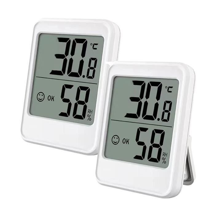 ECOWITT Thermomètre Hygromètre Multicanaux Sans Fil WH31 - Intérieur Extérieur Avec Application