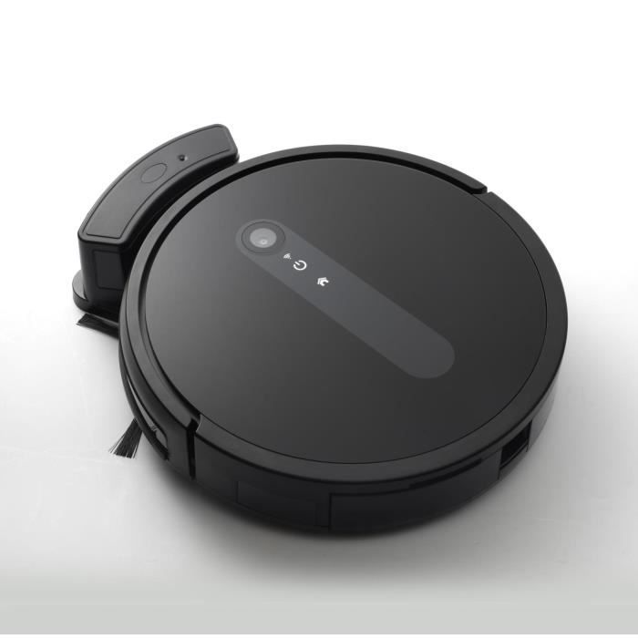 Moquettes et Sols Durs USB Rechargeable pour les poils d/'animaux Aspirateur Robot 3 en 1 DokFin Robot Aspirateur Intelligent Laveur avec fonction lavage de sol Système de Nettoyage Puissant