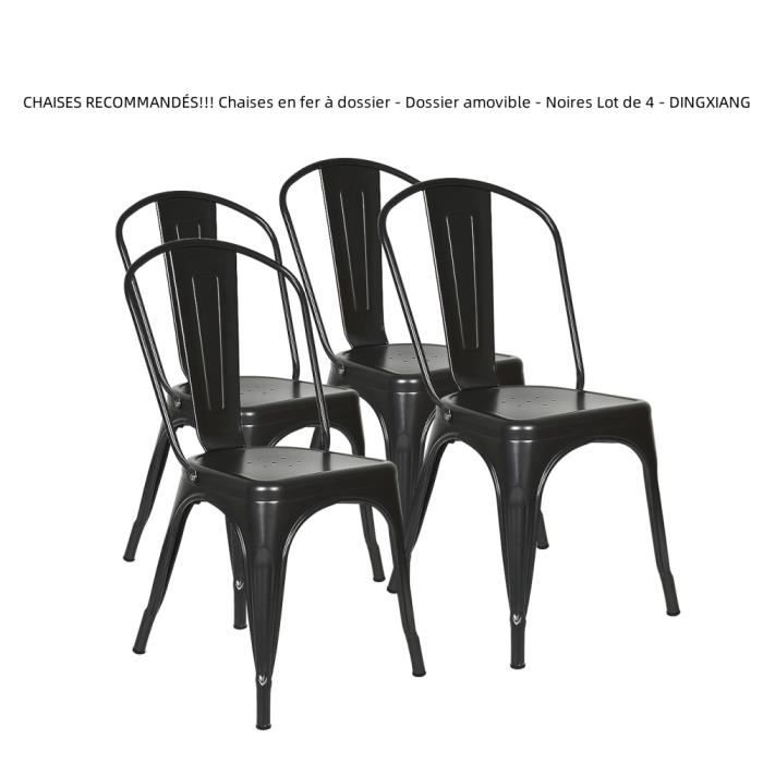 Ensemble table et deux chaises en fer forgé noir | Leroy Merlin