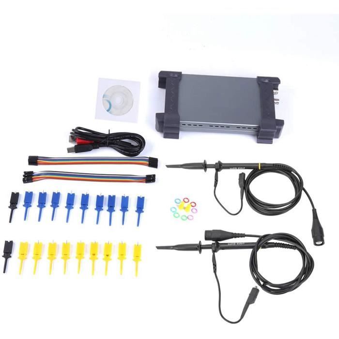 Ailao Oscilloscope Multimètre 3 En 1 - 2 Canaux 10MHz - Générateur De Signaux - Portable Et Précis