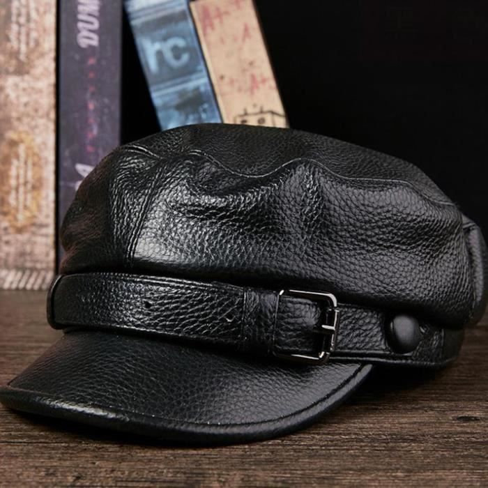 Casquette Militaire Modèle 04 Gris-noir - 100% Coton, Taille Unique Unisexe, Neuve Avec étiquettes