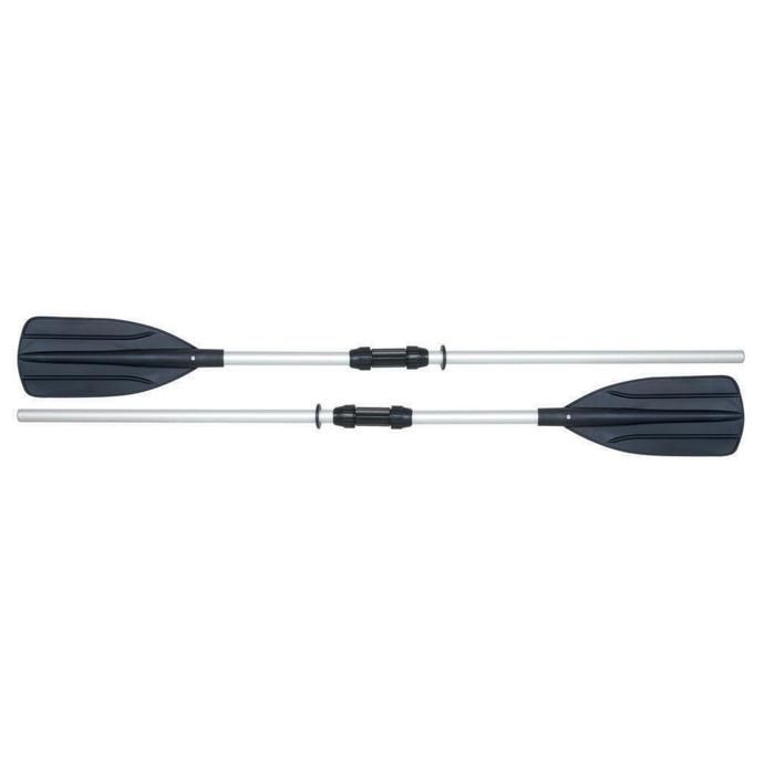 Pagaie Canoë Kayak XUXIAKE - Aluminium Démontable - Longueur Réglable 210-230cm