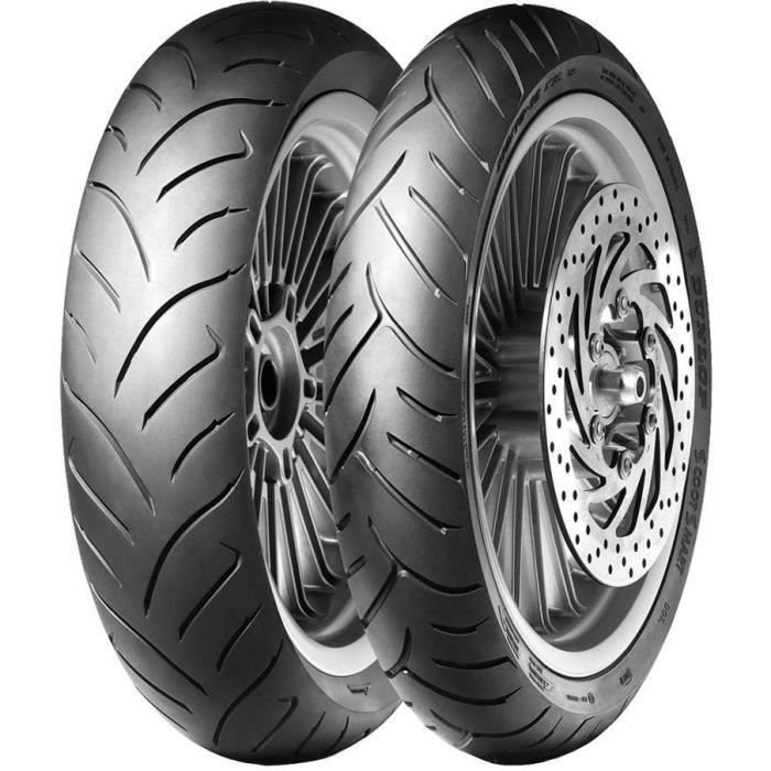 Pneu Moto - DUNLOP - SCOOTSMART 80/90 16 - Eté - Charge 48 - Vitesse Q