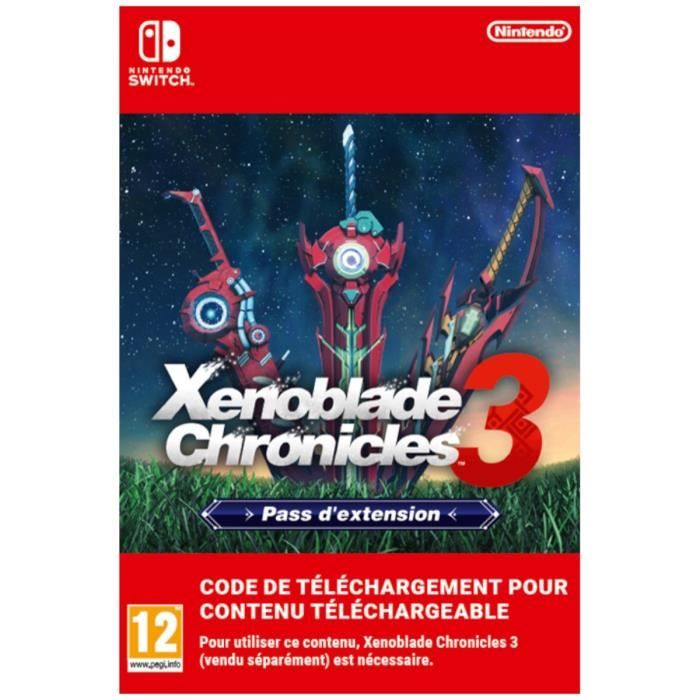 DLC Pass d'Extension pour Xenoblade Chronicles 3 • Code de téléchargement pour Nintendo Switch
