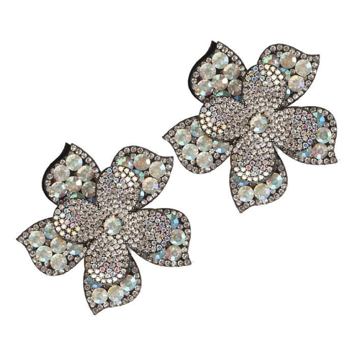 Chaussures de mariée en satin strass chaussures de mariage blanches chaussures de mariée arc