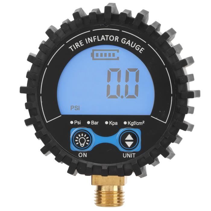 Manomètre numérique pour pneus - SALUTUYA - plage de 3 à 200 psi - 4
