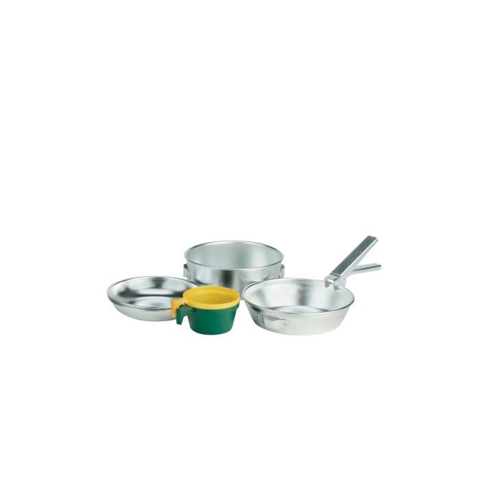 Kit cuisine - FERRINO - Duo - Aluminium brillant - Ø 18 cm (fermé) - 330 g complet